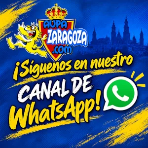 Canal de WhatsApp de AupaZaragoza.com