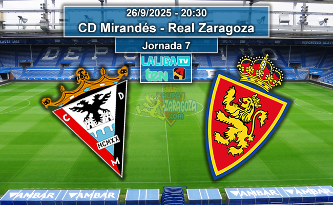 CD Mirandés - Real Zaragoza | La Previa