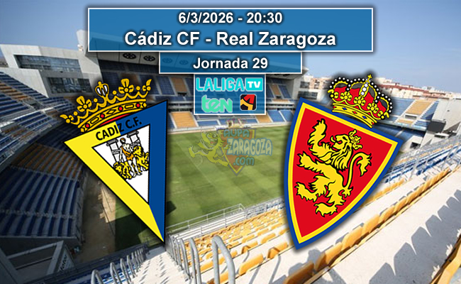Cadiz CF - Real Zaragoza | La Previa