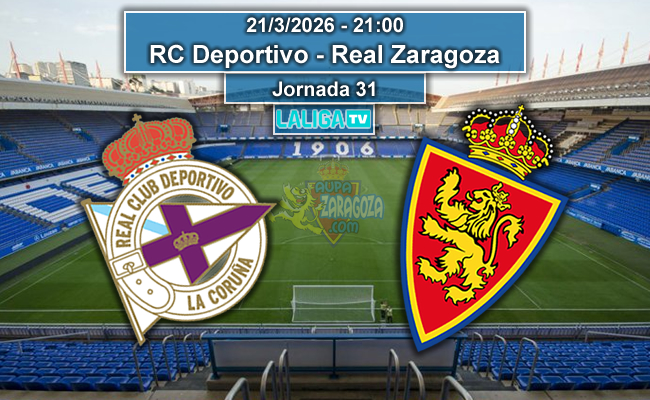 RC Deportivo Coruña - Real Zaragoza | La Previa