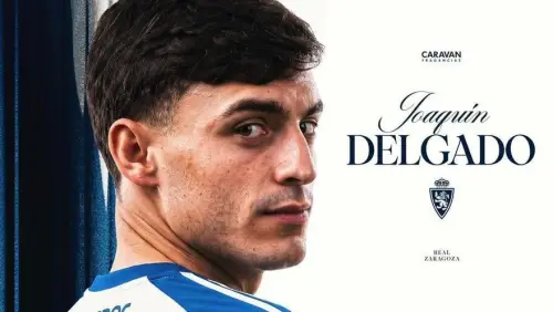 El Real Zaragoza oficializa el fichaje de Joaquín Delgado