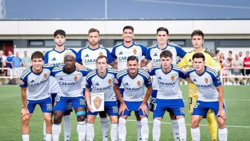 Saidu sufre molestias en la tibia con el Real Zaragoza