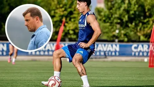 El potencial goleador de Joaquín Delgado ilusiona al Real Zaragoza