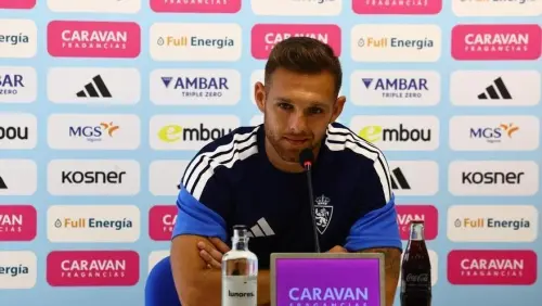 Diego González regresa a los entrenamientos del Real Zaragoza