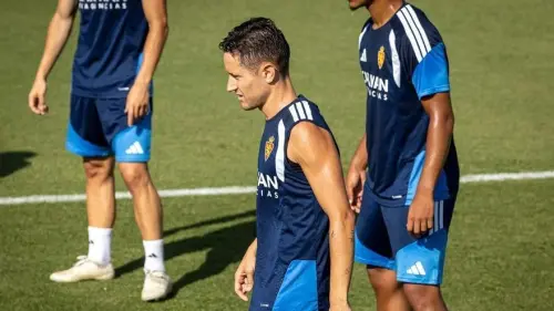 Ander Herrera, baja en el Real Zaragoza ante el Cartagena