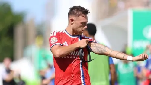 La emotiva dedicatoria de Diego González en el Real Zaragoza
