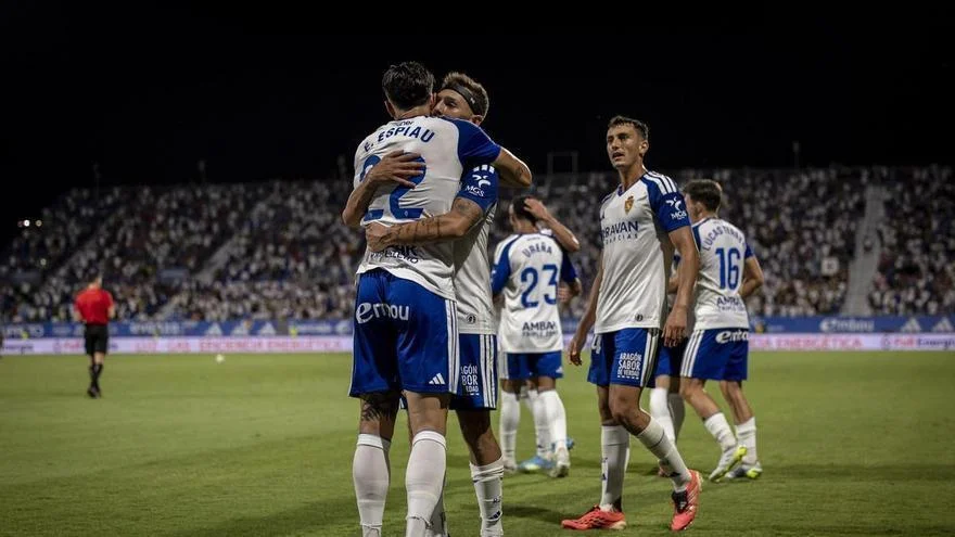 Diego González conquista a la afición del Real Zaragoza