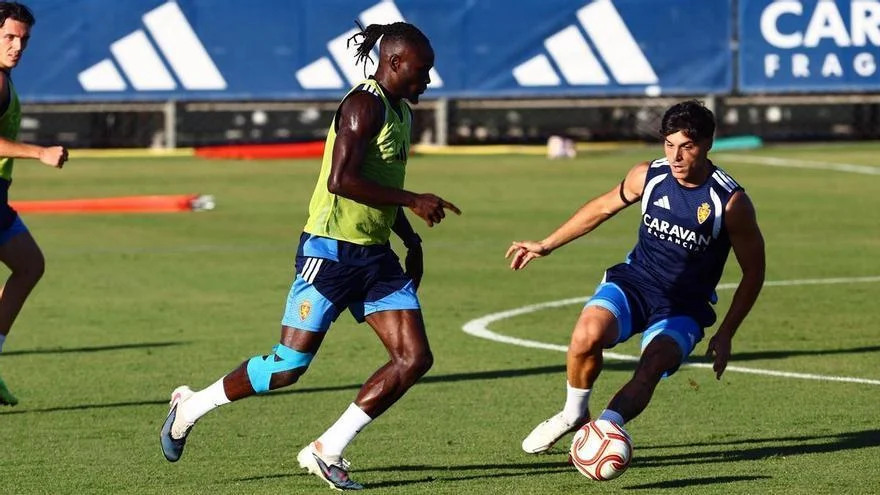 Peter Ademo, baja en el Real Zaragoza por un proceso febril