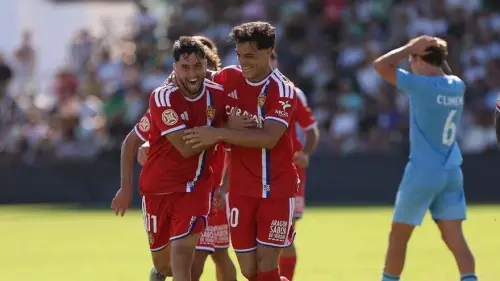 Jardí y Diego González, del Real Zaragoza, en el once ideal