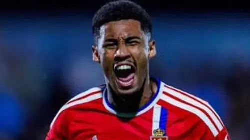 Óscar Ureña, nominado a mejor jugador de la jornada con el Real Zaragoza