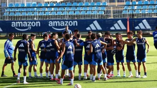 Edu Espiau es baja en el Real Zaragoza por molestias