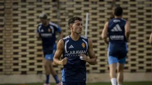 Rubo Iranzo supera sus molestias en el Real Zaragoza