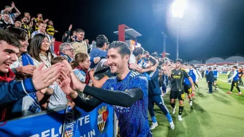 Ibai Gómez consolida el liderato blanquillo antes del duelo en Murcia