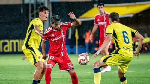 El Villarreal B arrebata el liderato antes de visitar al Real Zaragoza