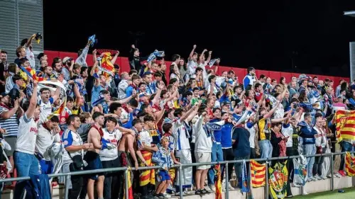 Multa testimonial al Atlético de Madrid por la invasión de seguidores zaragocistas