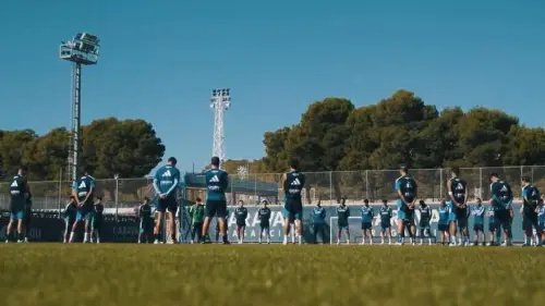 Iker Vadillo se reincorpora a los entrenamientos del equipo aragonés