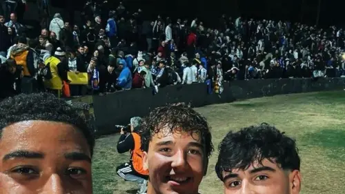 Bautismo copero para Lalo, Laken y Ratón con el cuadro zaragocista