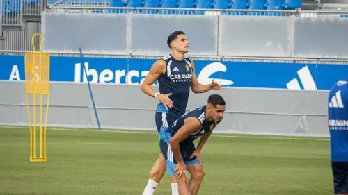 Edu Espiau apunta a la titularidad en el Real Zaragoza